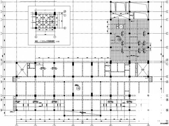 15层框剪结构办公楼结构CAD施工图纸（螺旋钻孔压灌桩） - 3
