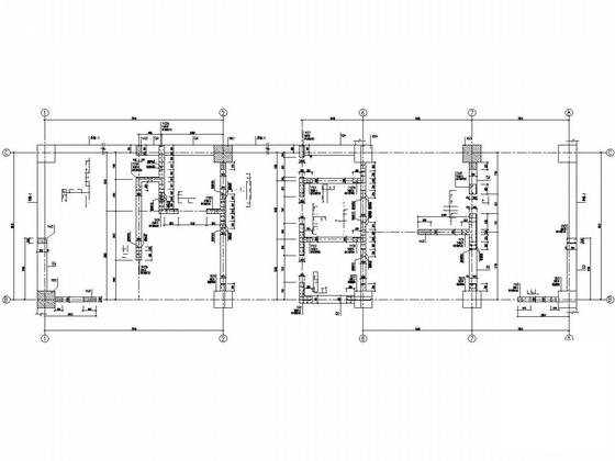 15层框剪结构办公楼结构CAD施工图纸（螺旋钻孔压灌桩） - 4