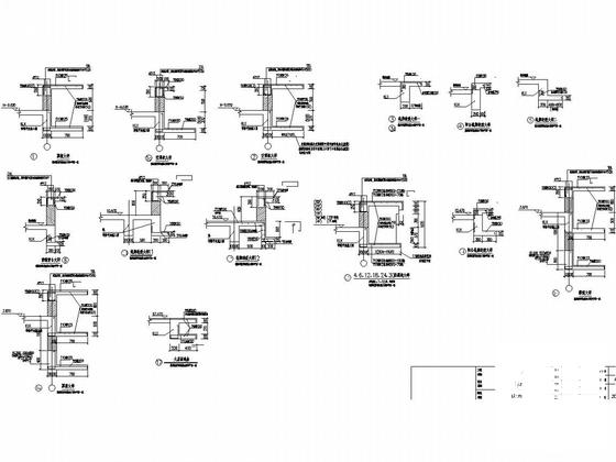 32层剪力墙住宅楼结构CAD施工图纸（地下1层车库） - 5