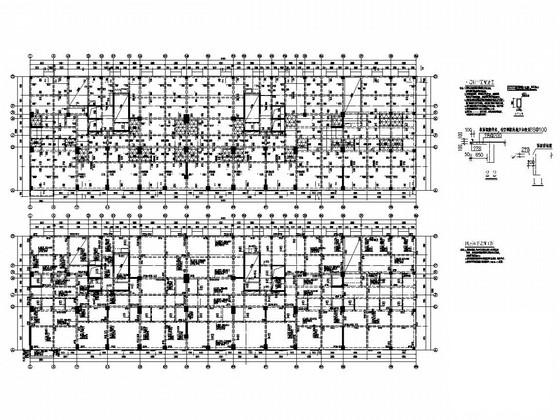 17层框支剪力墙结构底商住宅楼结构施工图纸（建筑施工图纸） - 3