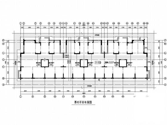 11层剪力墙结构居委会农村住房结构CAD施工图纸 - 1