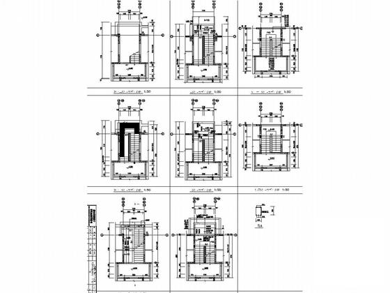 11层剪力墙结构居委会农村住房结构CAD施工图纸 - 5