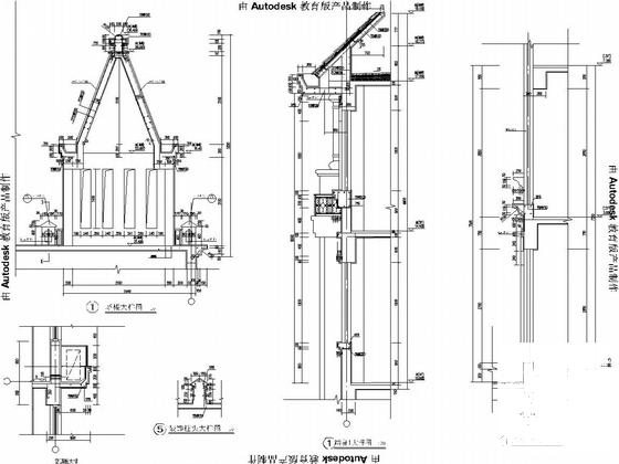 5层框架结构小区物业管理用房结构施工图纸(梁平法配筋图) - 4