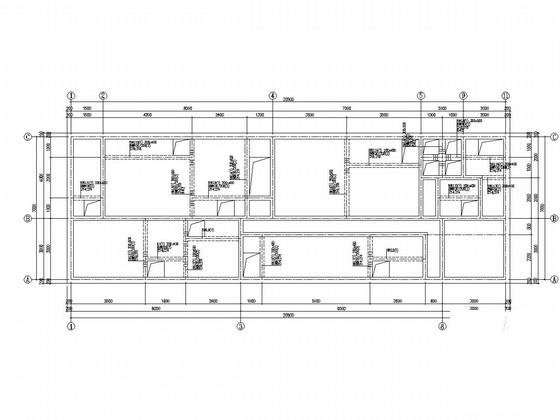 植物园科研辅助用楼中水处理站建筑及结构CAD施工图纸 - 3