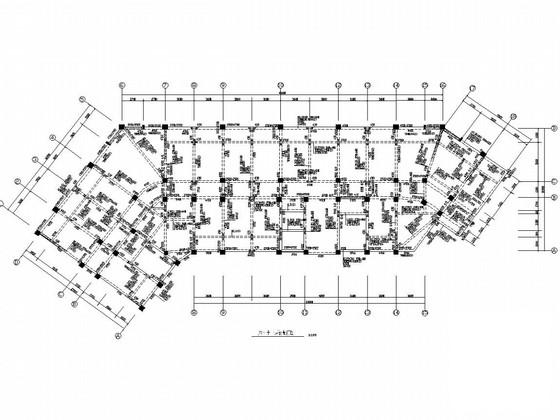 5层框架剪力墙结构中学教育综合楼建筑及结构图（图纸详尽） - 3