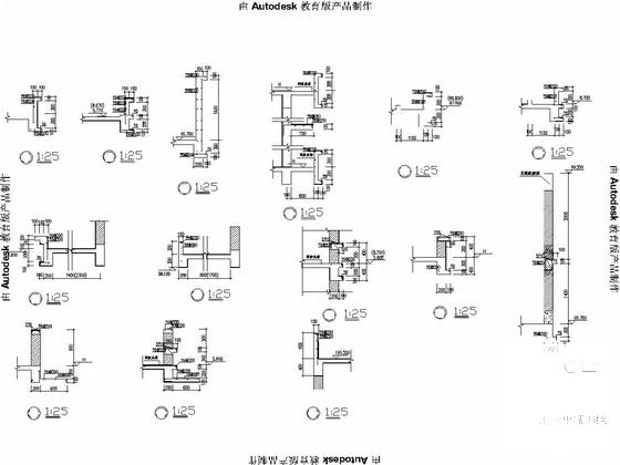 33层剪力墙结构华苑住宅楼结构CAD施工图纸 - 4