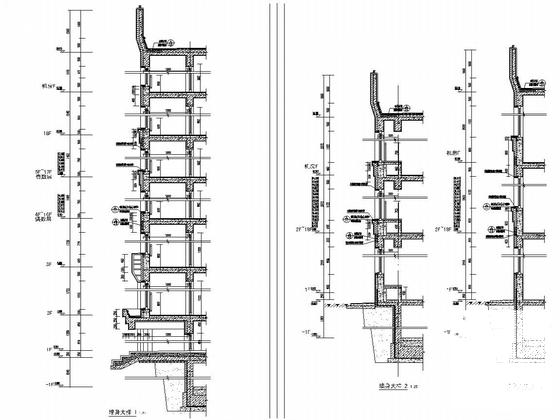 20层剪力墙结构小区住宅楼结构CAD施工图纸 - 4