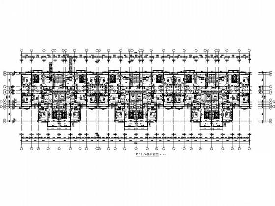 20层剪力墙结构小区住宅楼结构CAD施工图纸 - 5