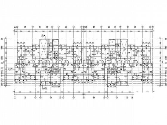 27层剪力墙结构住宅楼结构CAD施工图纸（地下1层） - 2