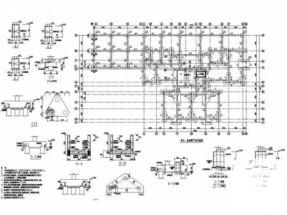 18层剪力墙结构住宅楼结构图纸(预应力混凝土) - 1