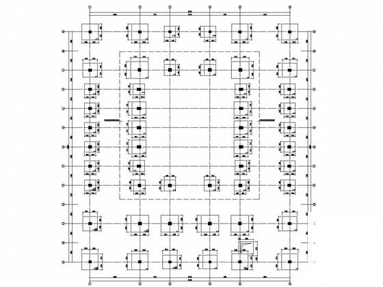 3层框架结构体育馆结构设计图纸（建筑图纸） - 2