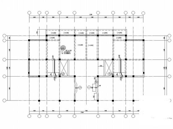 4层桩基础框架结构沿海住宅楼结构CAD施工图纸（7度抗震） - 5