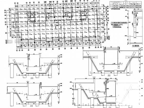 28层剪力墙结构CAD施工图纸（详细车库图纸） - 1