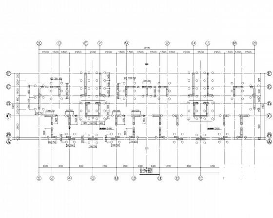 8度抗震剪力墙结构外滩住宅结构设计CAD施工图纸(预制桩) - 1