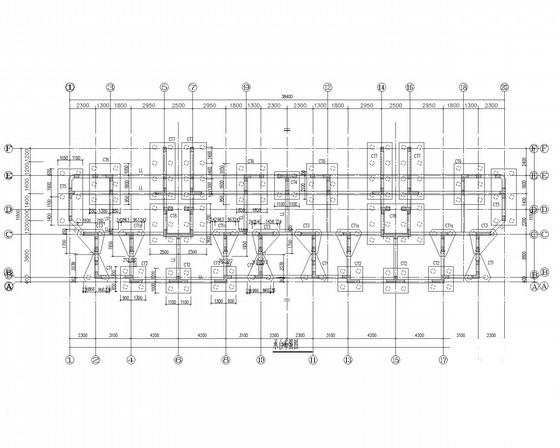 8度抗震剪力墙结构外滩住宅结构设计CAD施工图纸(预制桩) - 2