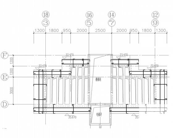 8度抗震剪力墙结构外滩住宅结构设计CAD施工图纸(预制桩) - 5