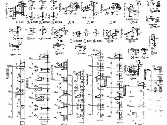 16层加1层阁楼剪力墙住宅结构CAD施工图纸(地下室顶板) - 4
