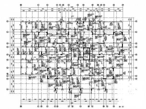 16层框剪结构住宅楼结构CAD施工图纸（条形基础） - 3