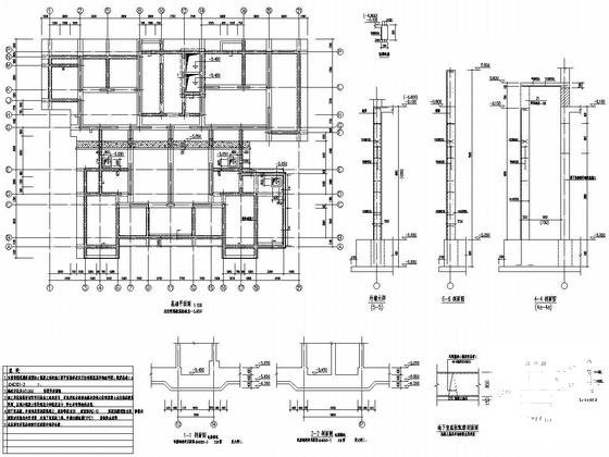 26层剪力墙结构住宅楼结构设计图纸（CFG桩） - 4