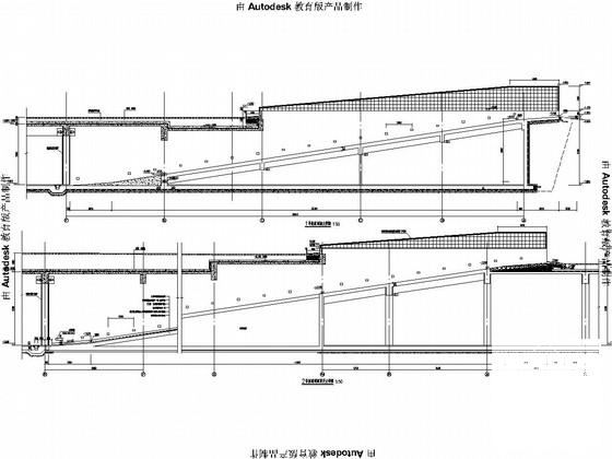住宅小区地下车库基础结构图纸(平面布置图) - 4