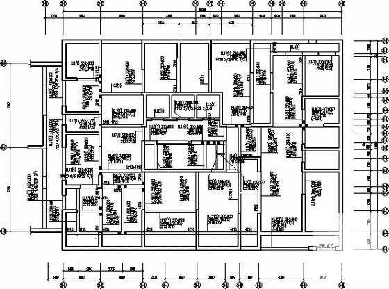 38层塔式和24层板式剪力墙结构商住楼结构CAD施工图纸 - 1