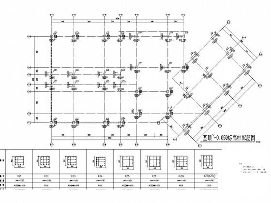 3层框架结构幼儿园结构CAD施工图纸(柱下独立基础) - 4