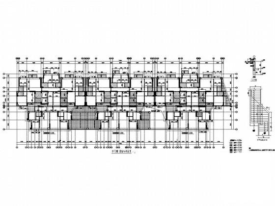 17层剪力墙结构CAD施工图纸（总）(基础设计等级) - 1