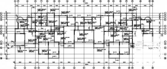18层桩基础剪力墙住宅楼结构CAD施工图纸（6度抗震） - 1