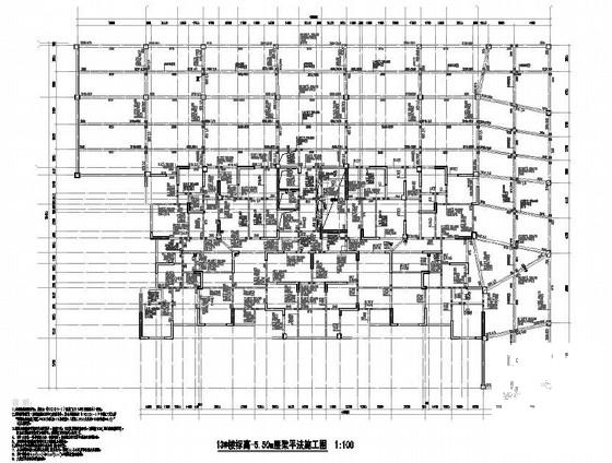 31层剪力墙结构高层住宅楼结构CAD施工图纸（桩基础） - 2