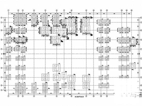 震后全现浇大跨度框架结构剧场结构图纸(梁平法施工图) - 1