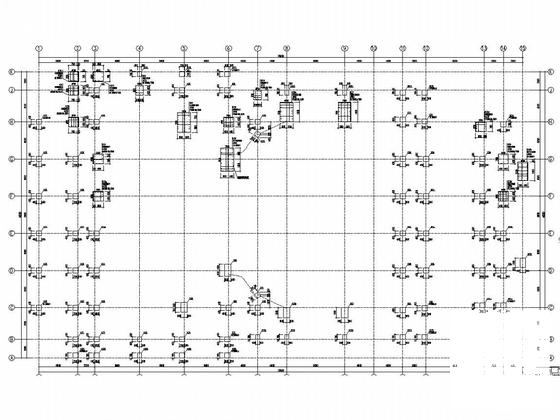 震后全现浇大跨度框架结构剧场结构图纸(梁平法施工图) - 5