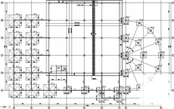 3层独立基础框架图书馆结构CAD施工图纸（7度抗震）(板配筋图) - 3
