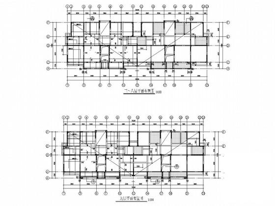 10层剪力墙结构住宅楼结构图纸(梁平法施工图) - 4