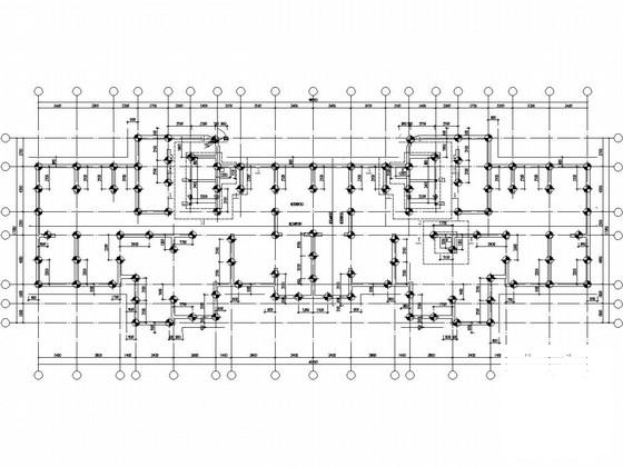 33层剪力墙结构高层住宅楼结构CAD施工图纸（钻孔灌注桩） - 1