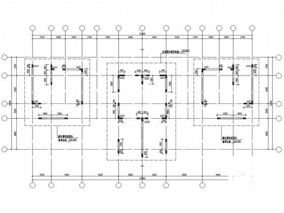 33层剪力墙结构高层住宅楼结构CAD施工图纸（钻孔灌注桩） - 2
