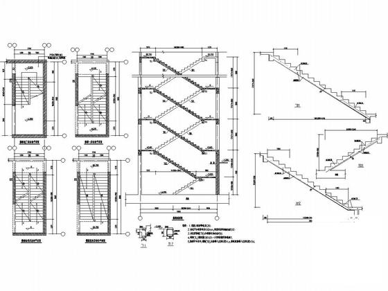 33层剪力墙结构高层住宅楼结构CAD施工图纸（钻孔灌注桩） - 5