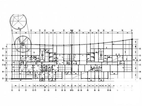 26层剪力墙结构住宅楼结构CAD施工图纸(梁平法配筋图) - 4