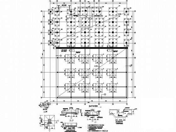 12层框架结构职教中心公寓楼结构施工图纸（建筑施工图纸） - 2