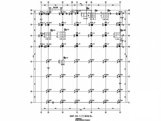 12层框架结构职教中心公寓楼结构施工图纸（建筑施工图纸） - 3