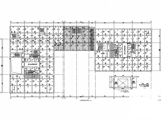 框筒结构双塔办公楼结构CAD施工图纸（建筑图纸） - 4