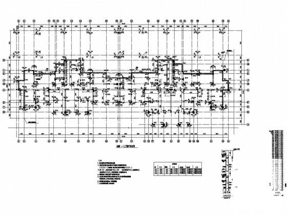 33层剪力墙结构住宅楼结构CAD施工图纸(基础设计等级) - 2