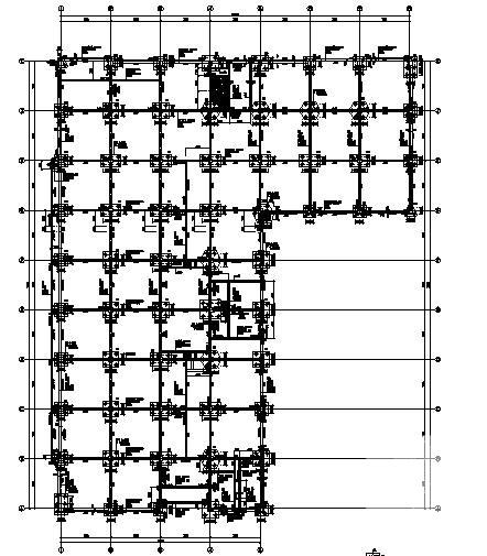 6层框架结构教学实验楼结构CAD施工图纸（建筑图纸） - 1