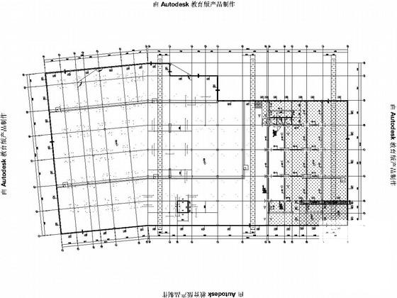 15层框剪结构办公楼结构设计CAD施工图纸 - 2