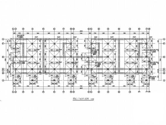3层两联排及三联排商业楼结构施工图纸（详细建筑施工图纸）(柱下独立基础) - 2