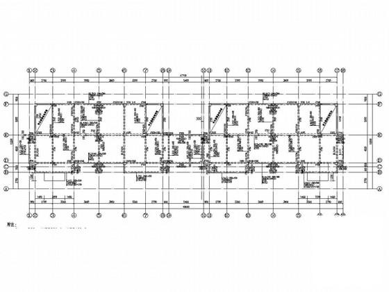 3层两联排及三联排商业楼结构施工图纸（详细建筑施工图纸）(柱下独立基础) - 3
