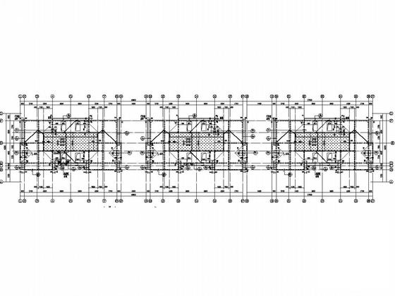3层两联排及三联排商业楼结构施工图纸（详细建筑施工图纸）(柱下独立基础) - 4