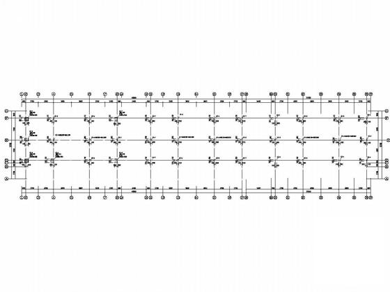 3层两联排及三联排商业楼结构施工图纸（详细建筑施工图纸）(柱下独立基础) - 5
