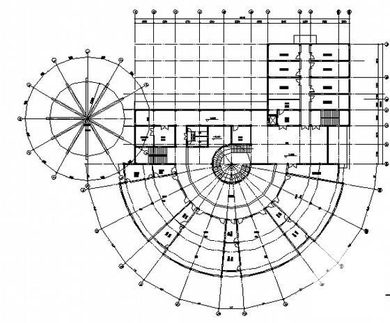 现代小区二期工程幼儿园建筑方案设计图纸（高9.6m） - 2