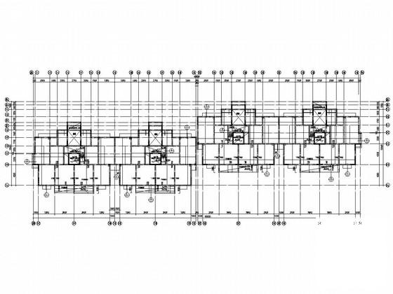 11层桩基础剪力墙结构住宅楼结构CAD施工图纸（6度抗震） - 2