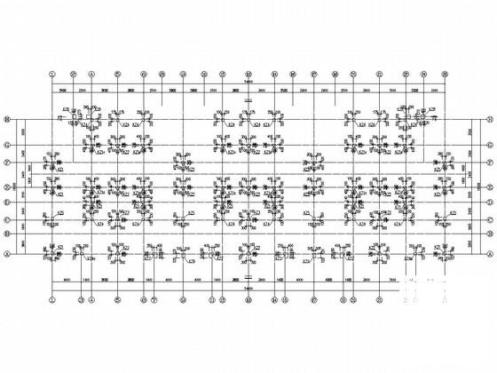 3层框架结构住宅楼结构CAD施工图纸（6度抗震）(平面布置图) - 4